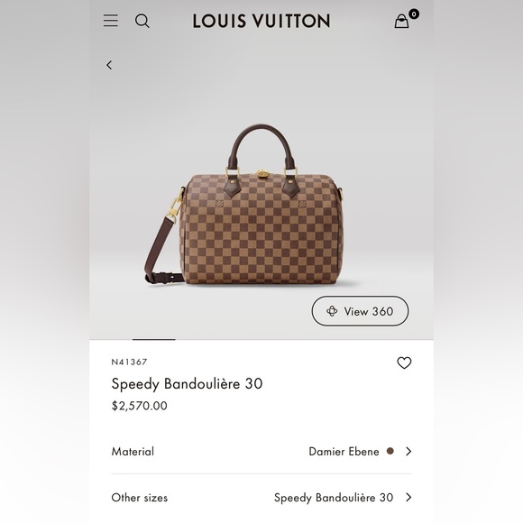 Louis Vuitton Speedy 30 - Picture 9 of 12